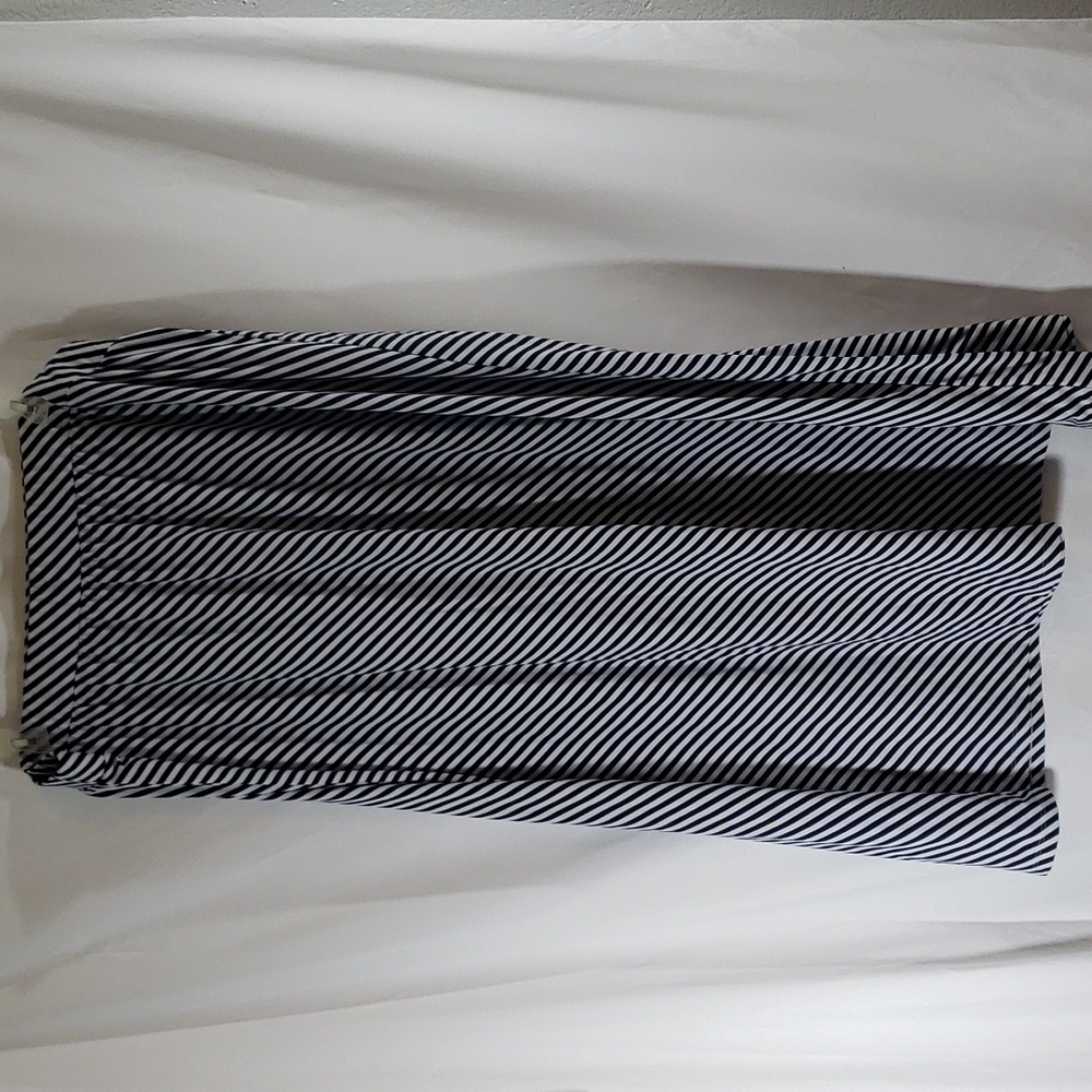 Long navy and white skirt plussize size 3X 24W 26W